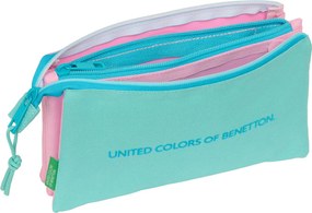 Κασετίνα Benetton Dolce Πολύχρωμο 22 x 12 x 3 cm