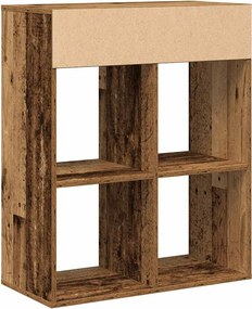 vidaXL Βιβλιοθήκη Παλαιό Ξύλο 66x31x80 εκ. Επεξεργ. Ξύλο