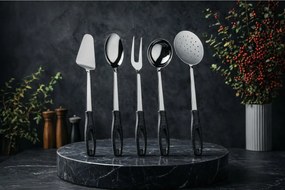 Stewehome Σετ σερβιρίσματος από ανοξείδωτο χάλυβα 9 τεμαχίων Λευκό