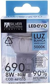 Λάμπα LED Silver Electronics Dicroica LED EVO 8W GU10 5000K 8 W 5000K