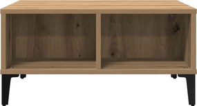 vidaXL Τραπεζάκι σαλονιού Artisan Oak 60 x 60 x 30 cm