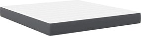 vidaXL Στρώμα Κρεβατιού με στρώμα Γκρι 180 x 200 cm ύφασμα