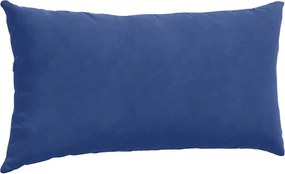 vidaXL Μαξιλάρι Καναπέ 2 pcs Μπλε Αστυνομίας 80 x 40 cm