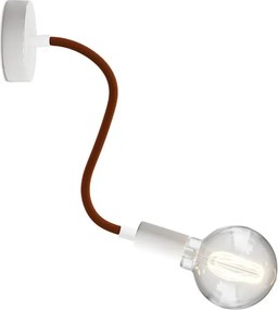 Φωτιστικό Τοίχου ή Οροφής Creative Flex 30 cm με λάμπα Γλόμπο Λευκό ΜΑΤ