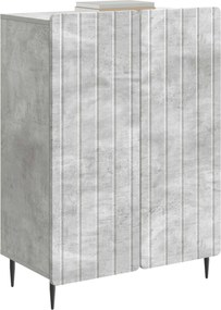 vidaXL Πλαϊνό γραφείο Γκρι Σκυροδέματος 66 x 34,5 x 92 εκ.