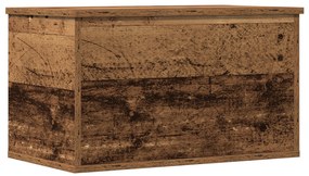vidaXL Κουτί Αποθήκευσης από Παλιό Ξύλο 60x35x35 εκ.