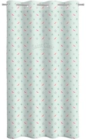 Κουρτίνα Παιδική Soft-Touch Rosie V2 Mint Saint Clair 160x240 cm 160x240cm Πολυέστερ