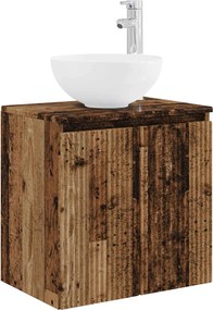 vidaXL Σετ Επίπλων Μπάνιου 6 pcs Παλαιωμένο ξύλο