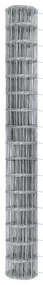 vidaXL Euro Fence με 7 Φλάντζες 1.6x10 μ Γαλβανισμένος Χάλυβας