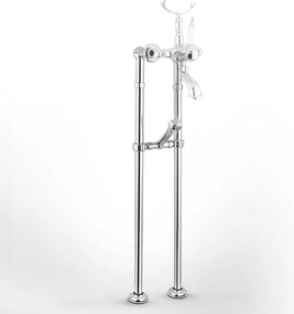 Bugnatese 19642 Chrome - Ποδια στήριξης για ελευθερη μπαταρία λουτρού