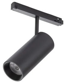 Μαγνητικό Σποτ Ράγας LVM LED 15W Μαύρο 3000Κ Μονοφασικό LVM 10147 Nowodvorski-10147-Μαύρο 10147