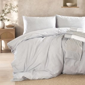Παπλωματοθήκη Μονή (Σετ 160x250) Rythmos Sand Γκρι