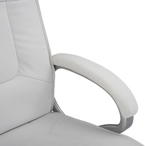 ΚΑΡΕΚΛΑ ΓΡΑΦΕΙΟΥ CHANDER HM1092.02 ΛΕΥΚΗ 63x66x116 εκ.