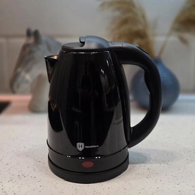 HomeVero Stainless Steel water Kettle 1.7L-BLK