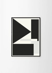 Πόστερ, Composition 02, Bycdesign Studio, (50x70) cm, Μαύρο/Άσπρο, Sustainable Paper, THE POSTER CLUB