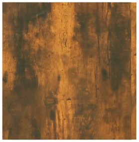 vidaXL Ντουλάπι Τοίχου Καπνιστή Δρυς 80x39x40 εκ. Επεξεργασμένο Ξύλο