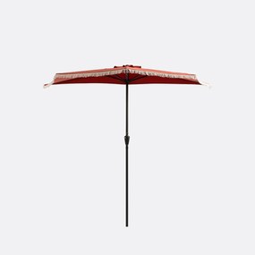 Μισή ομπρέλα μπαλκονιού με κρόσσια, Medio