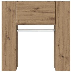 vidaXL Ντουλάπι διαδρόμου Δρυς τεχνίτης 97,5x37x99 cm Ξύλο μηχανής