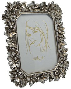 Κορνίζα Vintage 24051-5 13x18cm Silver Ankor Πολυέστερ
