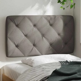 vidaXL Μαξιλάρι για Κεφαλάρι Taupe 90 εκ. Υφασμάτινο
