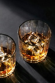 Stewehome Σετ 2 τεμαχίων κρυστάλλινα ποτήρια Λευκό