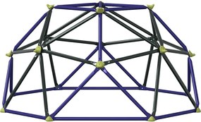 vidaXL Θόλος Αναρρίχησης Μπλε Ατσάλι
