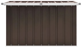 vidaXL Μπαούλο Αποθήκευσης Κήπου Καφέ 109 x 67 x 65 εκ.