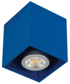Φωτιστικό Οροφής - Σποτ Blue Dark 82x82x95 VK/03001/DB VKLed Αλουμίνιο