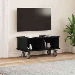 vidaXL Βάση TV Μαύρη Οξυά 68,5 x 35 x 35 εκ Επεξεργασμένο ξύλο
