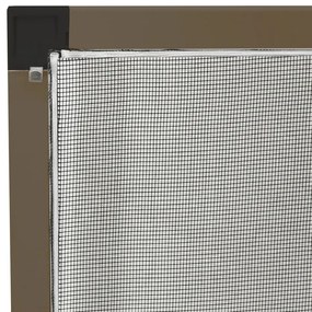 vidaXL Σήτα Εντόμων για Παράθυρα Καφέ 80 x 100 εκ.