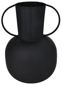 Βάζο Αμφορέας Miouski 421067 20x30cm Black Eglo Metal