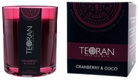 Αρωματικό Κερί Cranberry Coco Στρόγγυλο 200gr Teoran
