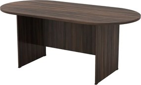 ΣΥΝΕΔΡΙΟΥ-A Τραπέζι Οβάλ Απόχρωση Σκούρο Καρυδί   1τμχ