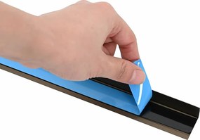 vidaXL Προστατευτικά ακμών σκάλας 30 pcs Καφέ 67 x 3.5 x 3 εκ