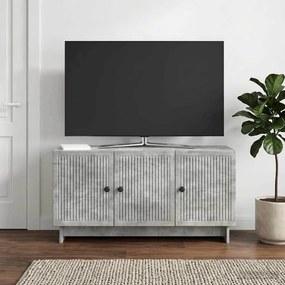 VidaXL Ντουλάπι TV 99 x 34,5 x 50 εκ. Γκρι Σκυροδέματος