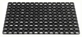 Πατάκι Εισόδου Domino Black 100x150 -Sdim
