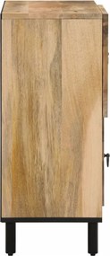 vidaXL Βοηθητικό Ντουλάπι 80 x 33 x 75 εκ. από Μασίφ Ξύλο Μάνγκο