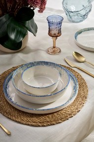 Dinner Set (24 Pieces) Roundy - Blue White
Blue