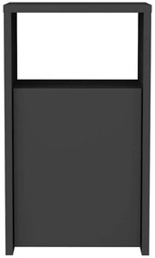 Κομοδίνο Carlin 322RTC1627 36x25,3x61,4cm Anthracite