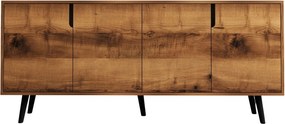 Κονσόλα Καρυδί FLEDAS 180x45x80