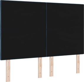 vidaXL Κεφαλάρι Μπλε 160 cm ύφασμα
