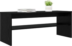 vidaXL Ντουλάπι TV Μαύρη Οξυά 100 x 35 x 40 εκ Επεξεργασμένο ξύλο