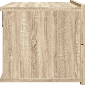 vidaXL Κομοδίνο Χρώμα Sonoma Δρυς 40 x 30 x 30 εκ. από Μοριοσανίδα