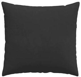 vidaXL Μαξιλάρι Καναπέ 2 pcs Μαύρο 45 x 45 cm ύφασμα