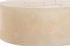 Κερί Home ESPRIT Κρεμ Φυσικό 25 x 25 x 10 cm