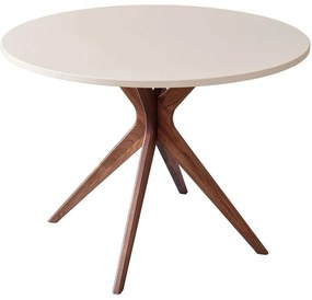 Τραπέζι Jubi Bold JUBIBOLDTROOAK4 100x73cm Oak-Beige Mdf, Wood