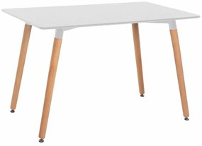 Τραπέζι Minimal HM8581.01 120x60x74cm Natural-White Mdf