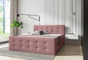 Επενδυμένο κρεβάτι Stars-Roz-140 x 200