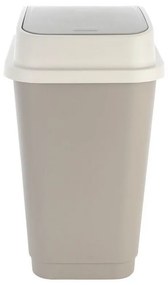 Κάδος Απορριμμάτων Κουζίνας Fliptop 01-21979 25lt Grey Estia Plastic