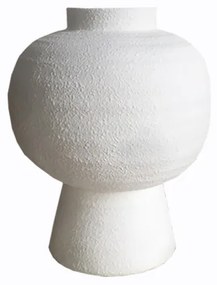 Βάζο Κεραμικό Λευκό Art Et Lumiere Φ25x33εκ. 15010
